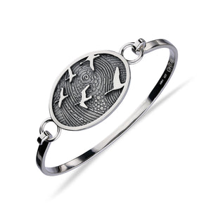 Silver Geese Bracelet